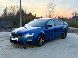 2014 Skoda Octavia RS III, синий, 2350000 рублей, вид 2