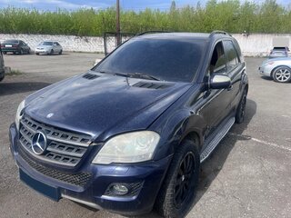 2010 Mercedes-Benz M-Класс 350 II (W164) Рестайлинг, синий, 980000 рублей, вид 3