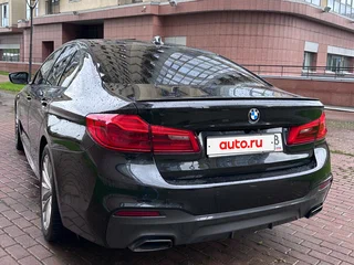 2019 BMW 5 серии 520d xDrive VII (G30/G31/G38), чёрный, 3380000 рублей, вид 5