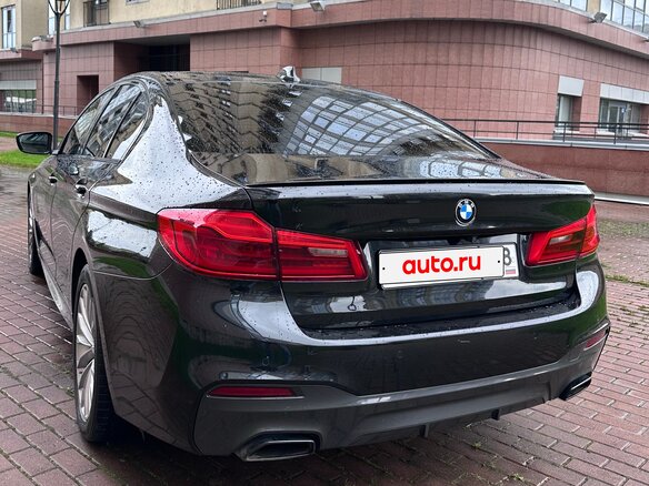 2019 BMW 5 серии 520d xDrive VII (G30/G31/G38), чёрный - вид 4