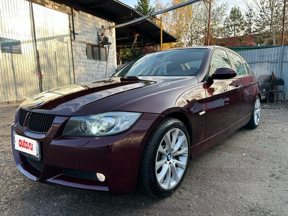 2007 BMW 3 серии 330i V (E90/E91/E92/E93), красный, 1050000 рублей - вид 2