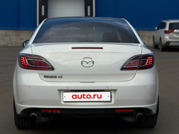 2008 Mazda 6 II (GH), белый, 700000 рублей - вид 6