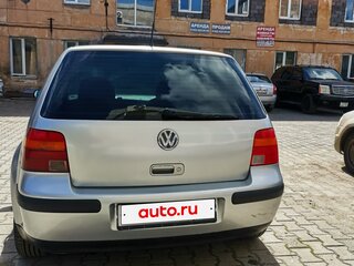 1999 Volkswagen Golf IV, серебристый, 320000 рублей, вид 4