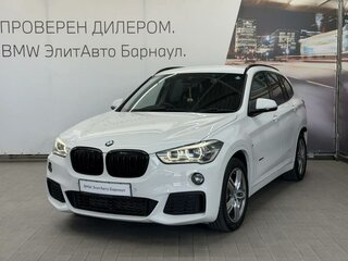 2017 BMW X1 18i sDrive II (F48), белый, 1990000 рублей, вид 1