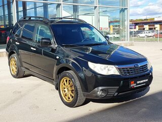 2010 Subaru Forester III, чёрный, 1179000 рублей, вид 4