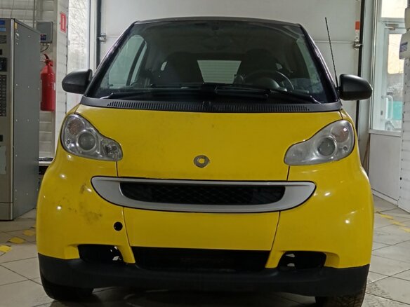 2015 Smart Fortwo II, жёлтый, 870000 рублей - вид 5