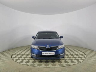 2018 Skoda Rapid I Рестайлинг, синий, 1030000 рублей, вид 2