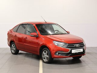 2018 Lada (ВАЗ) Granta I Рестайлинг, красный, 439000 рублей, вид 4