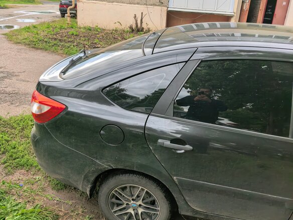2016 Lada (ВАЗ) Granta I, чёрный, 380000 рублей - вид 5