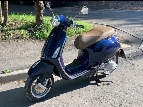 2015 Vespa Primavera, синий, 530000 рублей, вид 1
