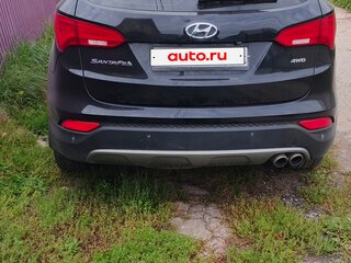 2013 Hyundai Santa Fe III, чёрный, 1750000 рублей, вид 3