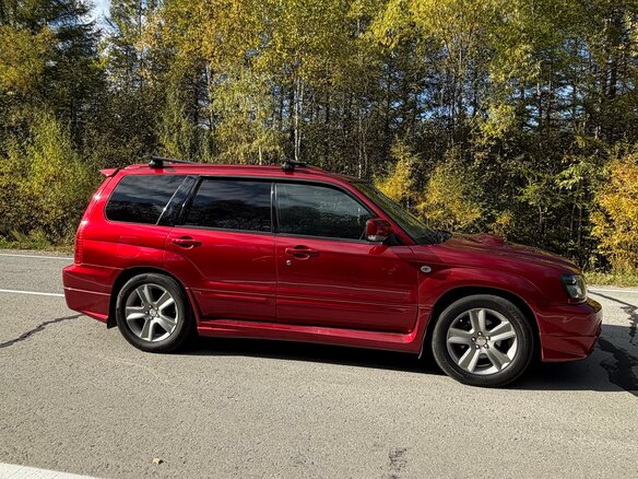 2003 Subaru Forester II, красный, 800000 рублей - вид 9