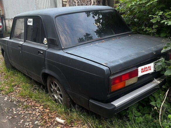 2008 Lada (ВАЗ) 2107, красный, 110000 рублей - вид 3