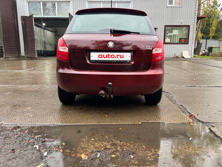 2009 Skoda Fabia II, красный, 325000 рублей, вид 4