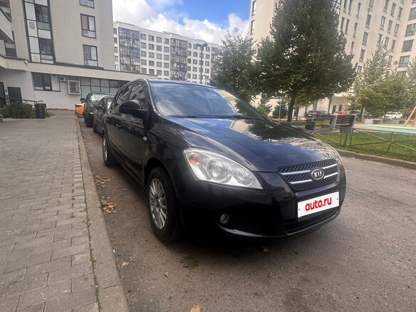 2009 Kia Ceed I, чёрный, 430000 рублей - вид 3