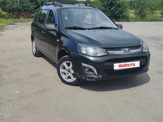 2013 Lada (ВАЗ) Kalina II, чёрный, 250000 рублей, вид 1