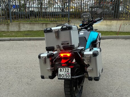 2024 CFMoto 450MT Touring, голубой, 585000 рублей, вид 3