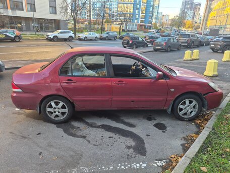 2007 Mitsubishi Lancer IX Рестайлинг, красный, 210000 рублей, вид 2