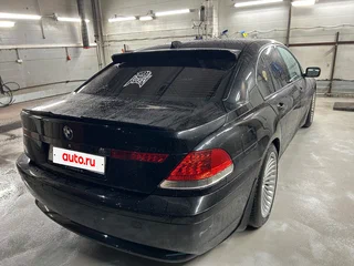2003 BMW 7 серии 730d IV (E65/E66), чёрный, 1300000 рублей, вид 4