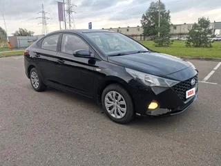 2020 Hyundai Solaris II Рестайлинг, чёрный, 1170000 рублей, вид 5