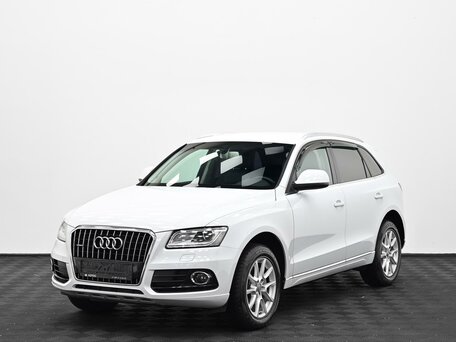2012 Audi Q5 I (8R) Рестайлинг, белый, 1455000 рублей, вид 3