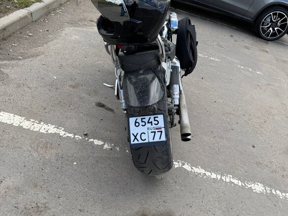 2001 Honda VTX 1800, чёрный, 650000 рублей - вид 6
