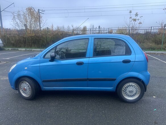 2008 Chevrolet Spark II, синий, 300000 рублей - вид 1