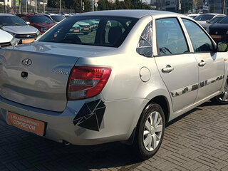 2016 Lada (ВАЗ) Granta I, серебристый, 410000 рублей, вид 4