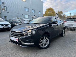 2018 Lada (ВАЗ) Vesta I, чёрный, 778774 рублей, вид 5