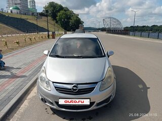 2006 Opel Corsa D, серебристый, 320000 рублей, вид 1