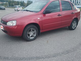 2006 Lada (ВАЗ) Kalina I, красный, 285000 рублей, вид 5