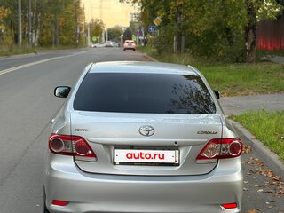 2010 Toyota Corolla X (E140, E150) Рестайлинг, серебристый, 665000 рублей, вид 5