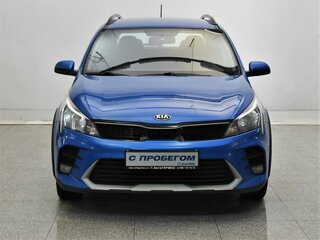 2020 Kia Rio X IV Рестайлинг, синий, 1385000 рублей, вид 2