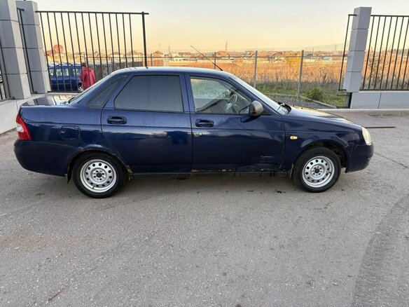 2012 Lada (ВАЗ) Priora I, синий, 173000 рублей - вид 4