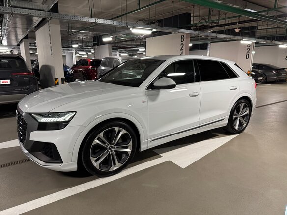 2020 Audi Q8 50 TDI I (4M), белый, 6250000 рублей - вид 11