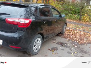 2012 Kia Rio III, чёрный, 750000 рублей, вид 3