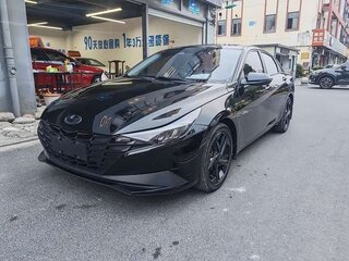 2022 Hyundai Elantra VII (CN7), чёрный, 1500500 рублей, вид 3