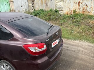 2015 Lada (ВАЗ) Granta I, пурпурный, 380000 рублей, вид 3