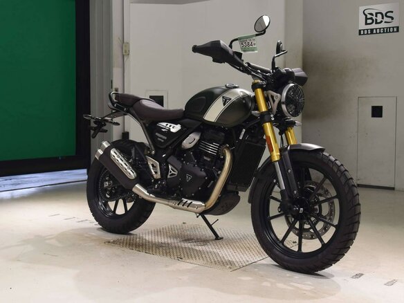 2025 Triumph Scrambler, зелёный, 695000 рублей - вид 2