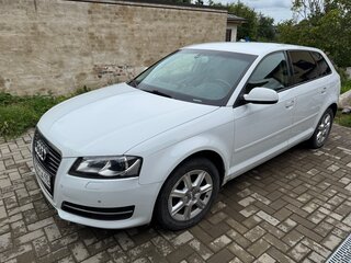 2012 Audi A3 II (8P) Рестайлинг 2, белый, 770000 рублей, вид 1