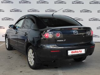 2007 Mazda 3 I (BK) Рестайлинг, чёрный, 249000 рублей, вид 3