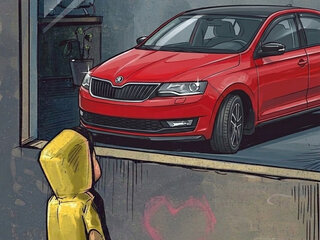 2019 Skoda Rapid I Рестайлинг, красный, 1950000 рублей, вид 1