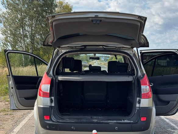 2007 Renault Scenic II Рестайлинг, серый - вид 14
