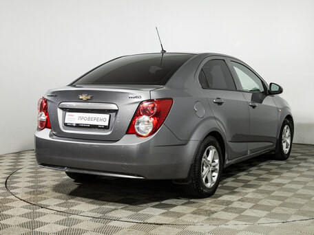 2012 Chevrolet Aveo II, серый, 479585 рублей, вид 5