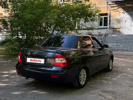 2007 Lada (ВАЗ) Priora I, чёрный, 190000 рублей, вид 5