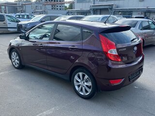 2011 Hyundai Solaris I, фиолетовый, 573000 рублей, вид 4