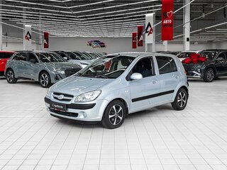 2007 Hyundai Getz I Рестайлинг, серебристый, 645000 рублей, вид 1