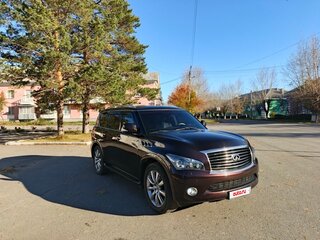 2012 Infiniti QX56 II, пурпурный, 2150000 рублей, вид 3
