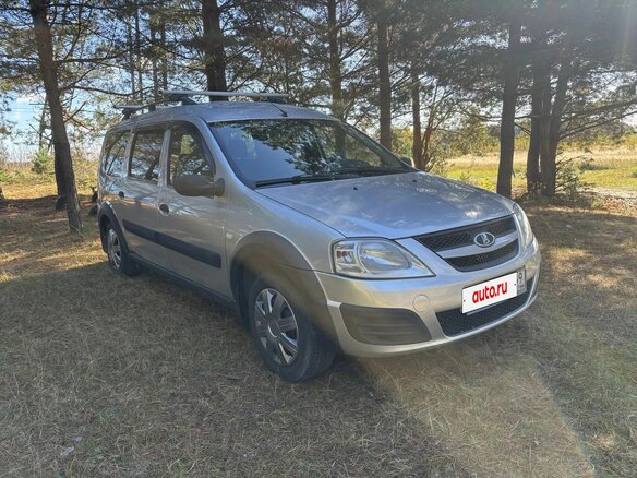 2013 Lada (ВАЗ) Largus I, серебристый, 535000 рублей - вид 4