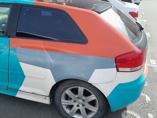 2003 Audi A3 II (8P), белый, 300000 рублей, вид 4